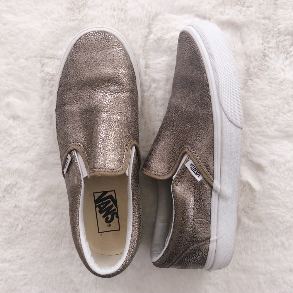 Gold Vans